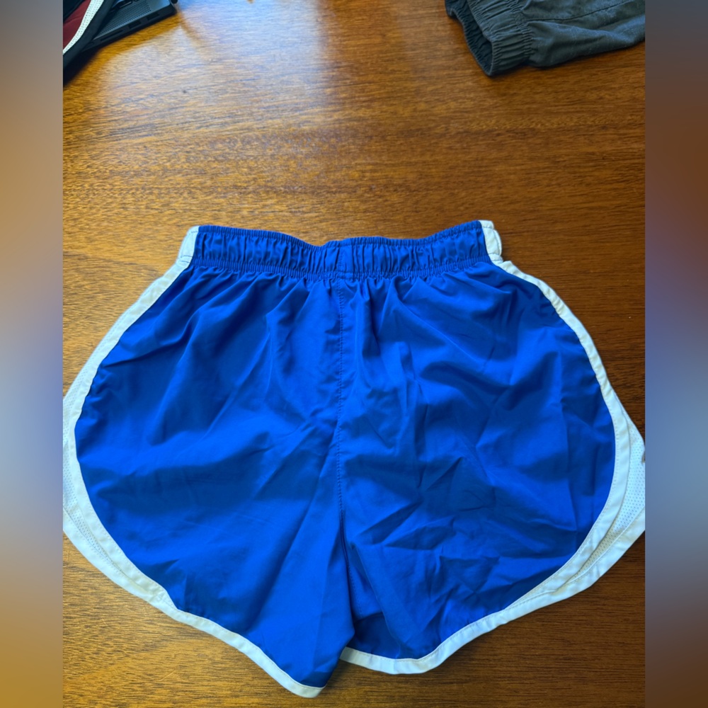 Nike Blue and White Women's XS Running Shorts